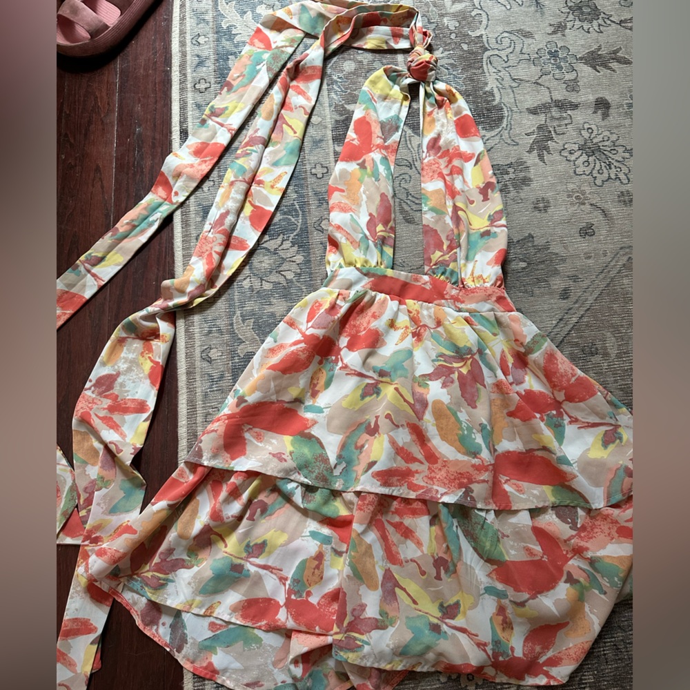 SHEIN Backless Dress